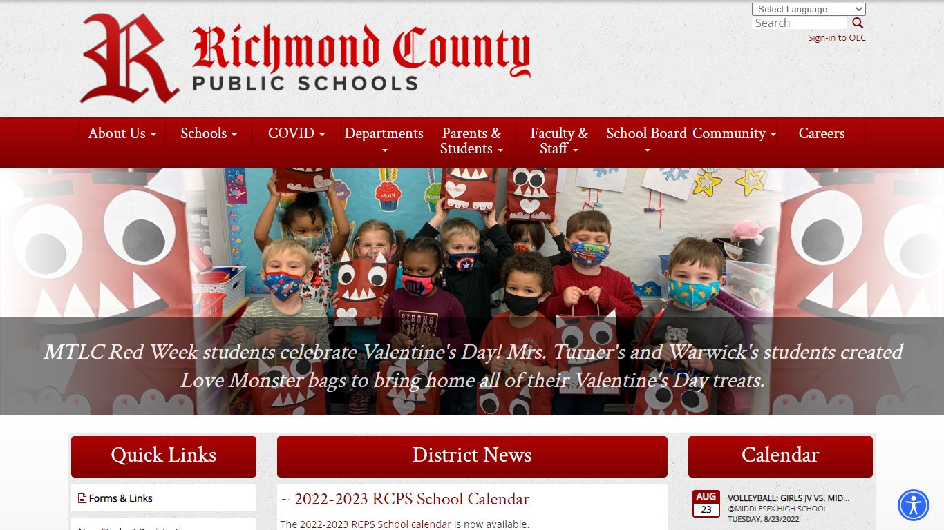 Calendar - Richmond County Public Schools